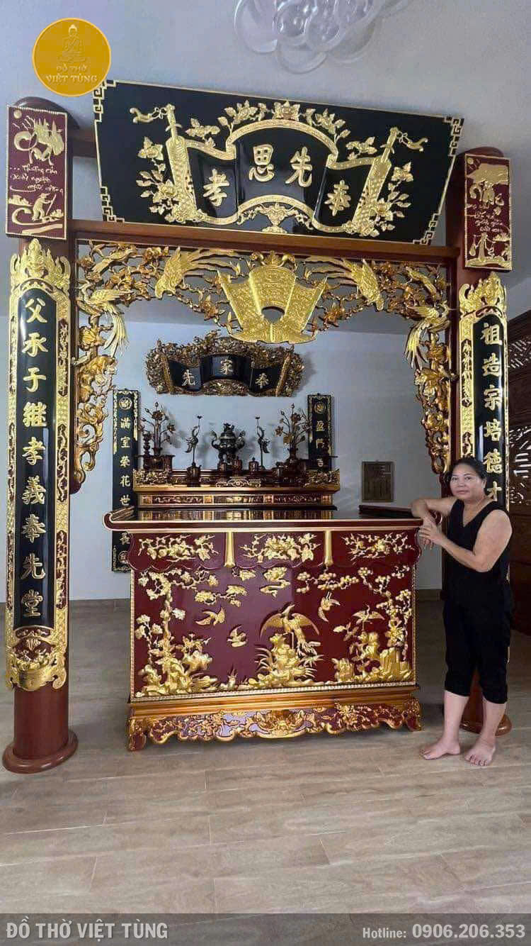 Bàn thờ gia tiên 04