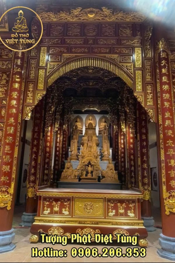 Nội thất đình đền 10