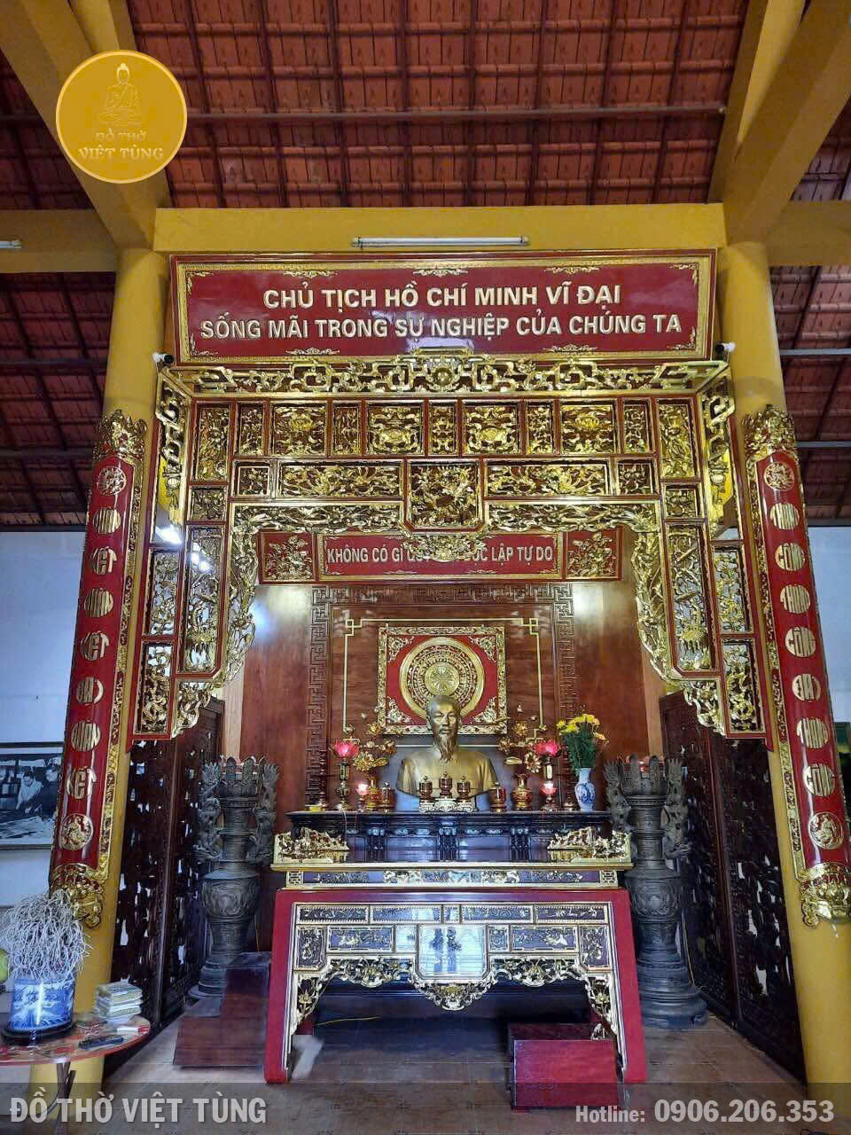 Nội thất đình đền 15