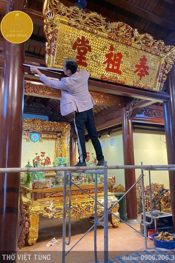 Nội thất đình đền 18